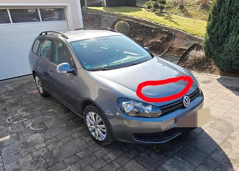 Gebraucht VW Golf VI Comfortline 105 PS (77 kW) 2010 Grau Kleinwagen