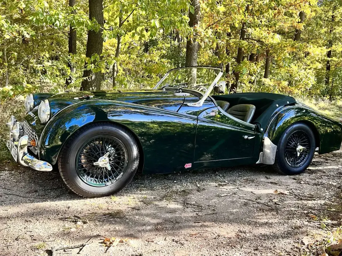 Gebraucht Triumph TR3 131 PS (96 kW) 1960 Grün Cabrio
