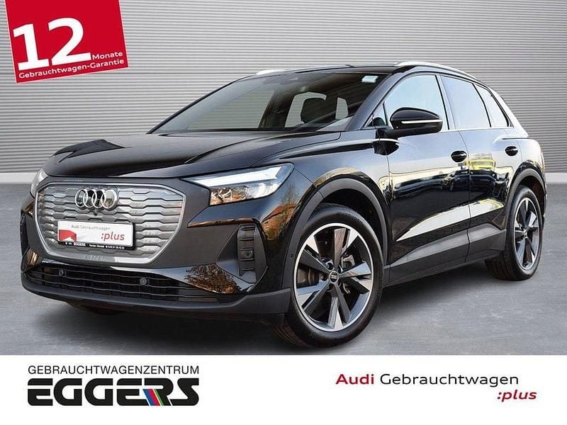 Schwarz Gebraucht 2022 Audi Q4 e-tron S-Line SUV | 34.480 € (Etwas zu teuer) - Bild 1/4