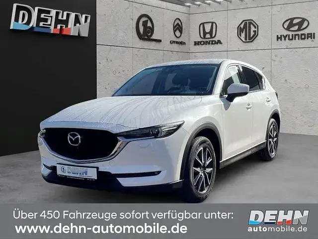 Gebraucht Mazda CX-5 Sports-Line 184 PS (135 kW) 2018 Weiß SUV