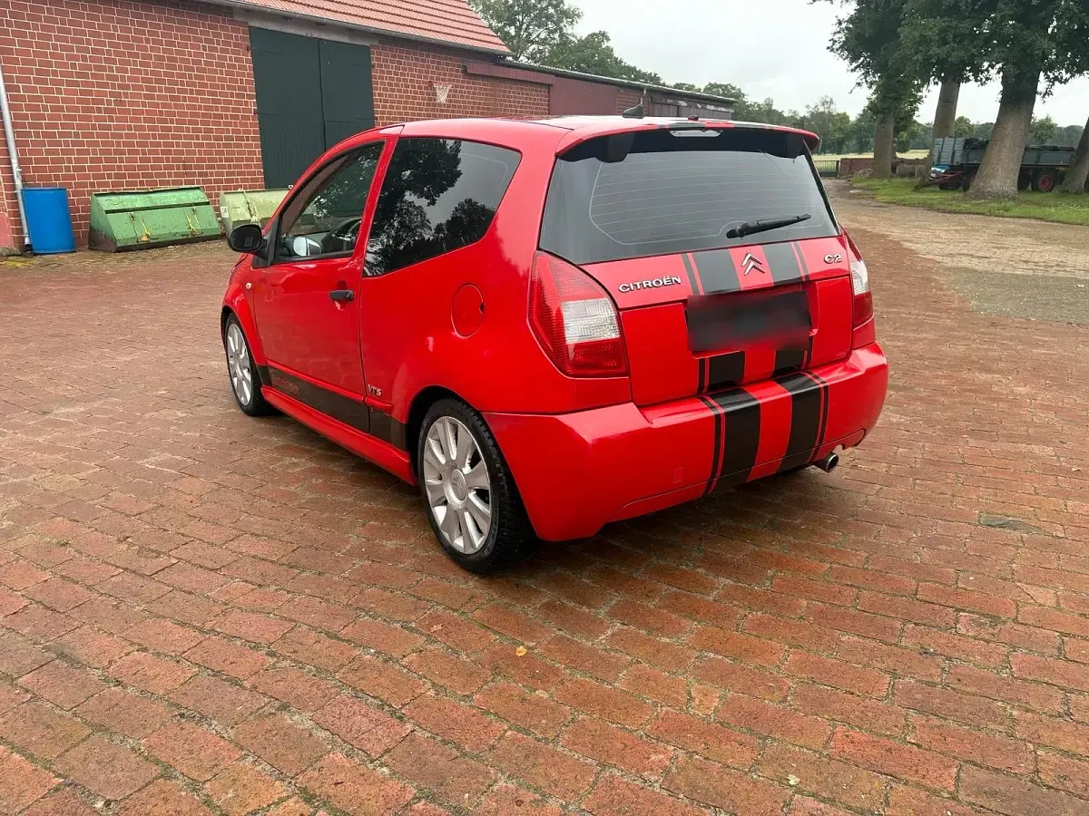 Gebraucht Citroën C2 122 PS (89 kW) 2007 Rot Kleinwagen