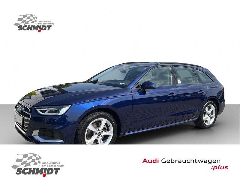 Navarrablau metallic Gebraucht 2024 Audi A4 Advanced Plus Kombi | 32.975 € (Fairer Preis) - Bild 1/4