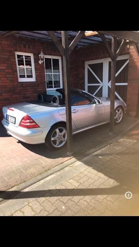 Silber Gebraucht 2001 Mercedes SLK230 Cabrio | 3.000 € (Superpreis) - Bild 1/3