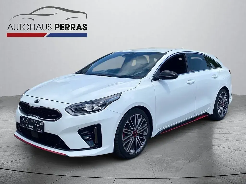 Gebraucht Kia ProCeed GT 204 PS (150 kW) 2021 Deluxeweiss (metallic) Kombi