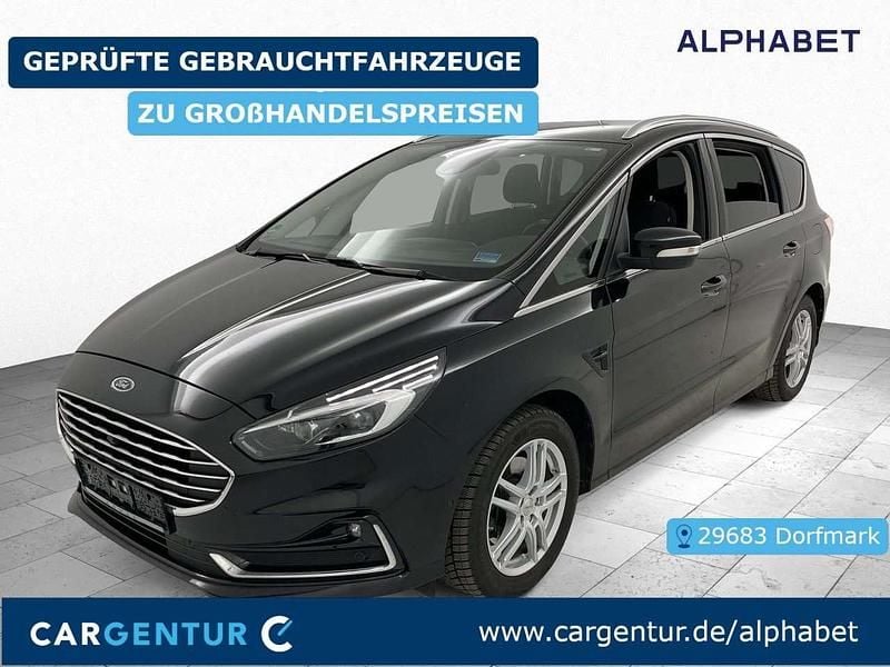 Schwarz Gebraucht 2022 Ford S-MAX Titanium Van / Kleinbus | 25.597 € (Superpreis) - Bild 1/2