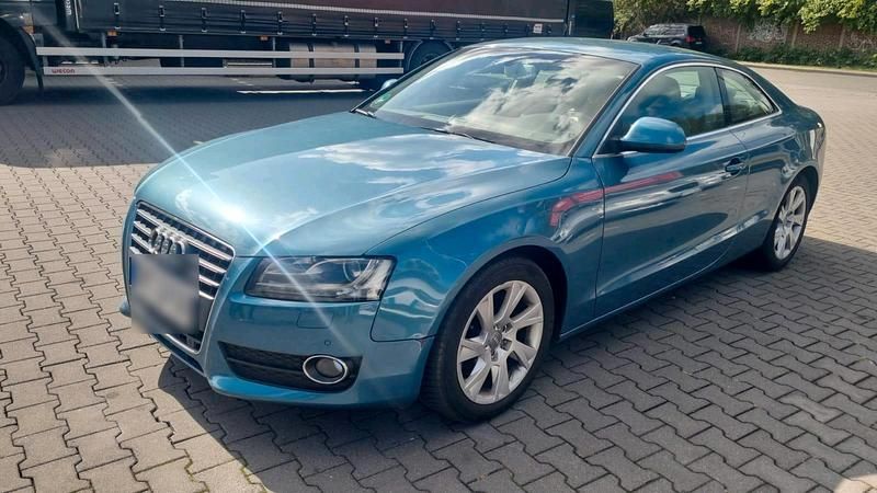 Blau Gebraucht 2009 Audi A5 Coupé | 4.750 € (Superpreis) - Bild 1/4