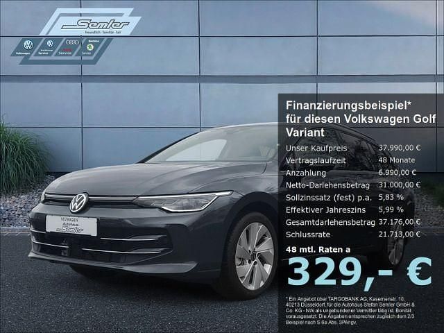 Grau Gebraucht 2026 VW Golf VIII Style Kombi | 37.990 € (Teuer) - Bild 1/4