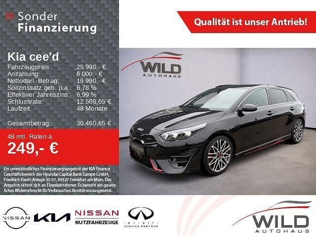 Gebraucht Kia Ceed GT GT 204 PS (150 kW) 2023 1k) zilinaschwarz met. (schwarz Limousine