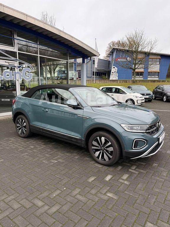 Gebraucht VW T-Roc Cabriolet Move 110 PS (80 kW) 2023 Blau Cabrio