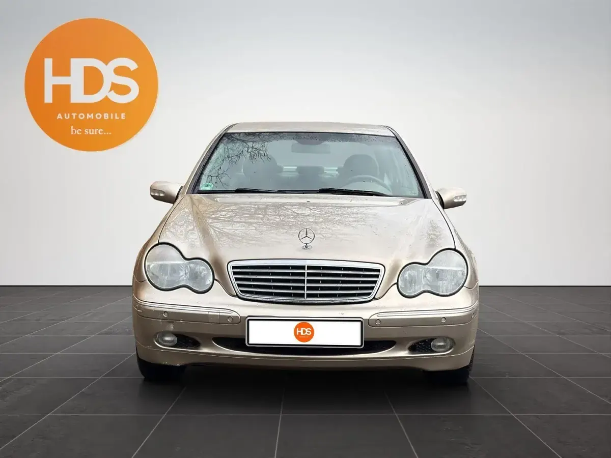 Brugt Mercedes C320 Elegance 218 HK (160 kW) 2003 Guld Sedan