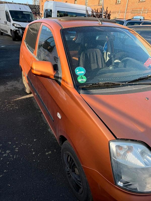 Gebraucht Kia Picanto 2005 Orange Kleinwagen