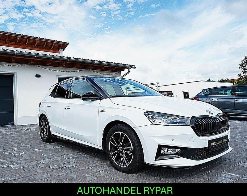Weiß Gebraucht 2024 Skoda Fabia Monte Carlo Limousine | 20.290 € (Fairer Preis) - Bild 1/4