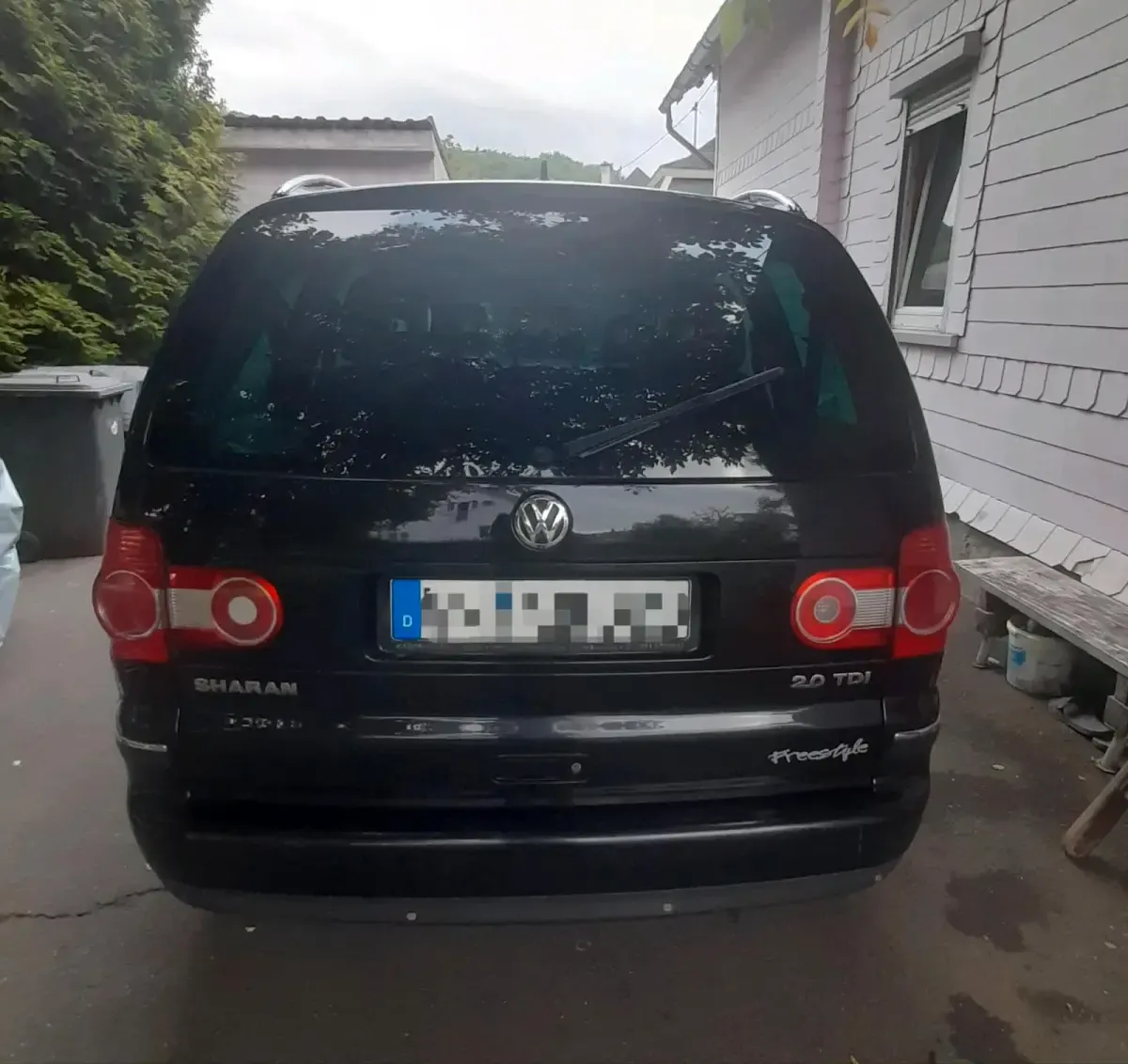 Gebraucht VW Sharan Freestyle 140 PS (102 kW) 2007 Schwarz Van / Kleinbus