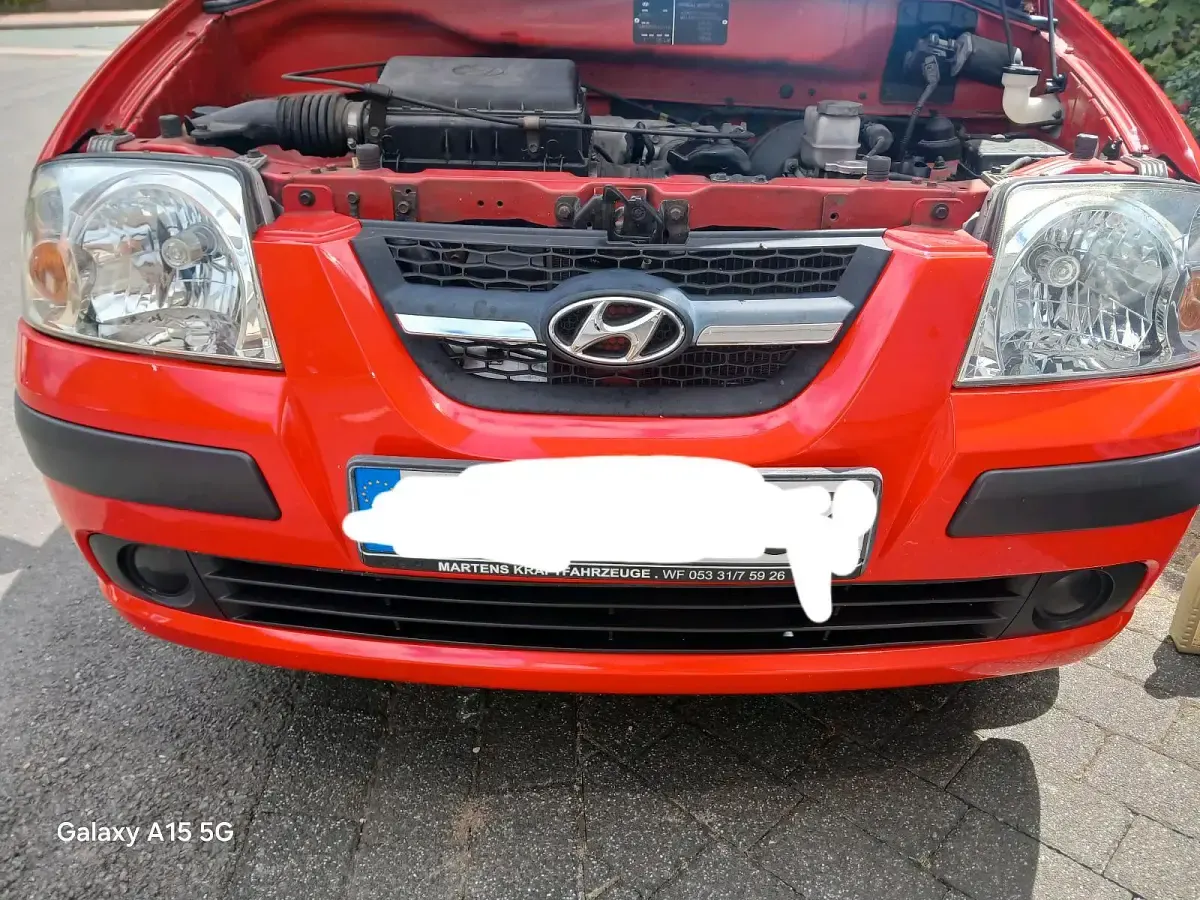 Gebraucht Hyundai Atos Prime 63 PS (46 kW) 2007 Rot Kleinwagen