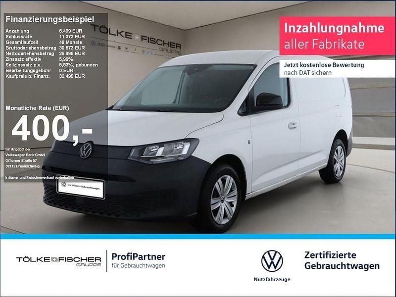 Gebraucht VW Caddy Maxi Basis 122 PS (89 kW) 2025 Weiß Van / Kleinbus