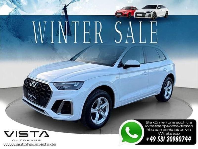 Gebraucht Audi Q5 S-Line 204 PS (150 kW) 2024 Gletscherweiß metallic SUV