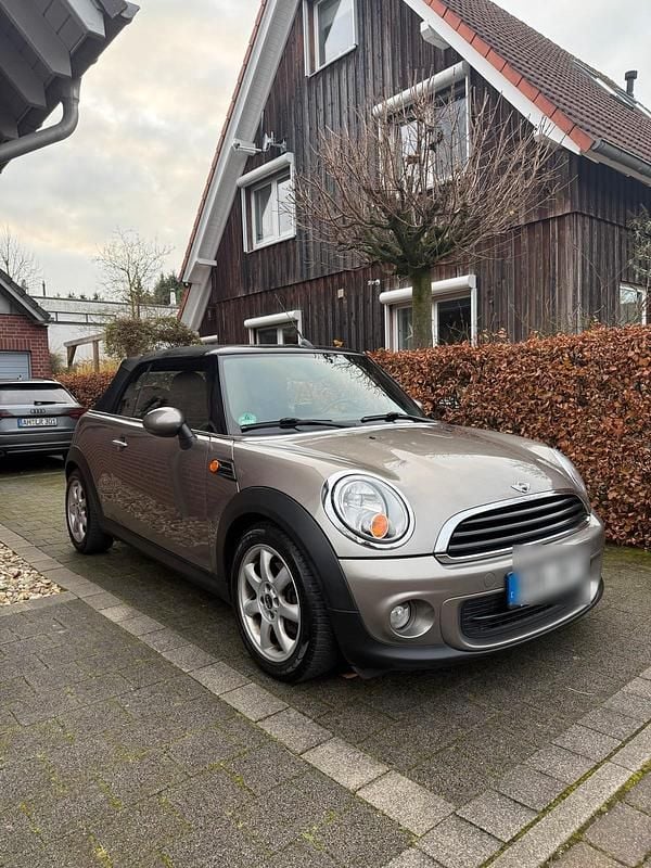 Braun Gebraucht 2011 Mini Cooper Cabriolet Cabrio | 4.990 € (Superpreis) - Bild 1/4