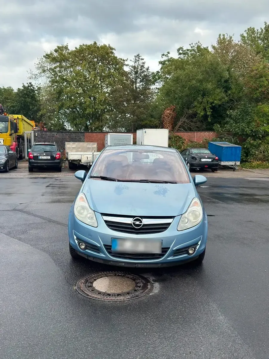 Gebraucht Opel Corsa 80 PS (58 kW) 2007 Blau Kleinwagen