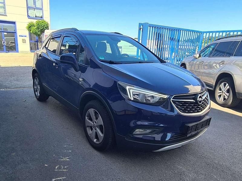 Tief blau Gebraucht 2017 Opel Mokka X Edition SUV | 7.199 € (Guter Preis) - Bild 1/4