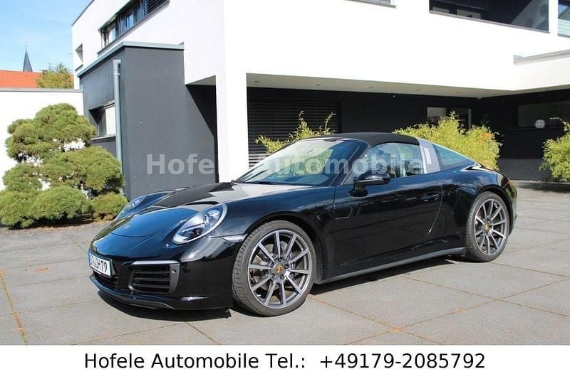 Schwarz Gebraucht 2018 Porsche 911 Targa 4 Cabrio | 114.950 € (Guter Preis) - Bild 1/4