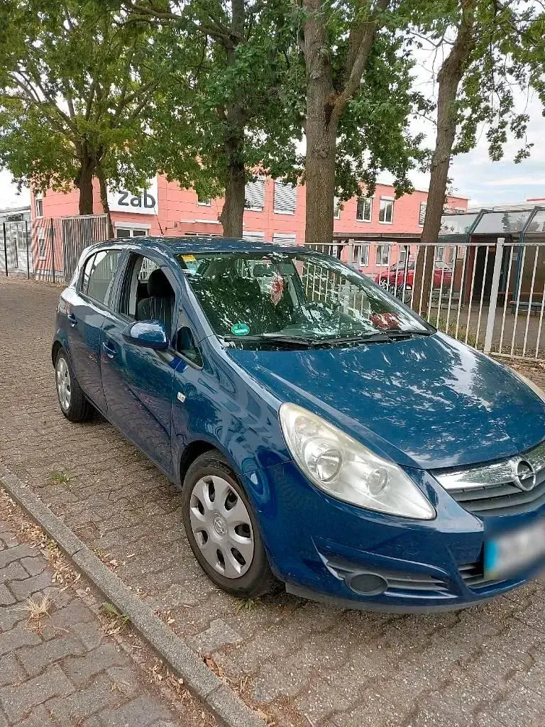 Gebraucht Opel Corsa 101 PS (74 kW) 2008 Blau Kleinwagen
