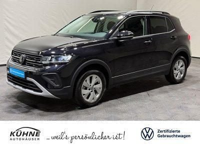 Deep black perleffekt Gebraucht 2024 VW T-Cross Life SUV | 25.430 € (Etwas zu teuer) - Bild 1/3