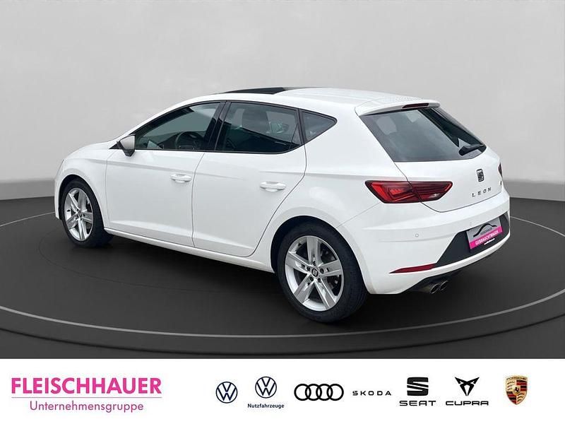 Usata Seat Leon FR 150 CV (110 kW) 2017 Bianco Berlina