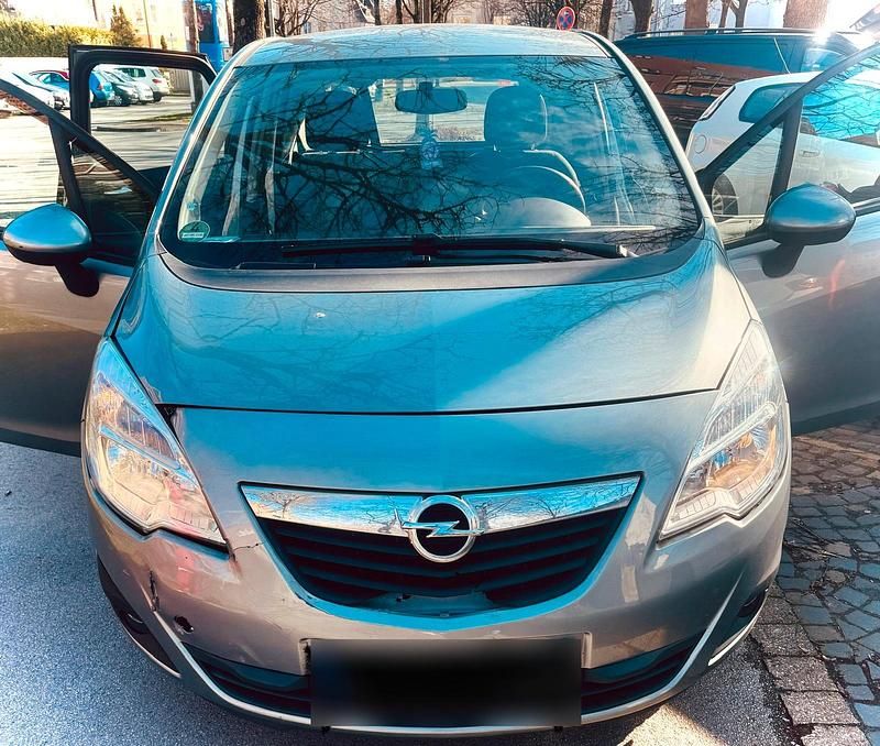 Gebraucht Opel Meriva 90 PS (66 kW) 2010 Grau Van / Kleinbus