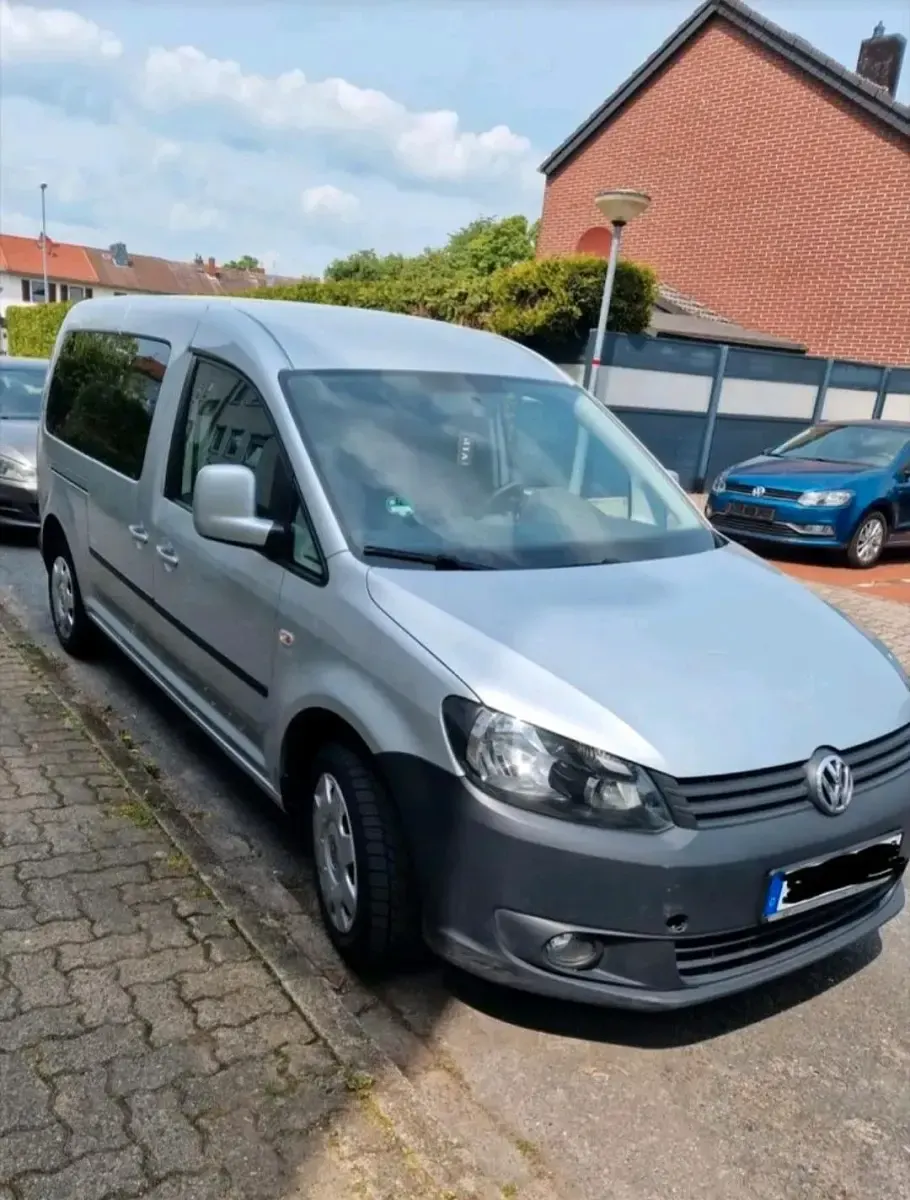 Gebraucht VW Caddy 102 PS (75 kW) 2015 Silber Van / Kleinbus