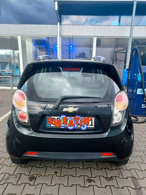 Gebraucht Chevrolet Spark LS 82 PS (60 kW) 2010 Schwarz Kleinwagen