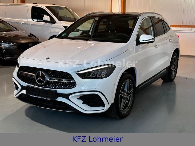 Polarweiss unilack Gebraucht 2024 Mercedes GLA250 AMG line SUV | 44.990 € (Fairer Preis) - Bild 1/4