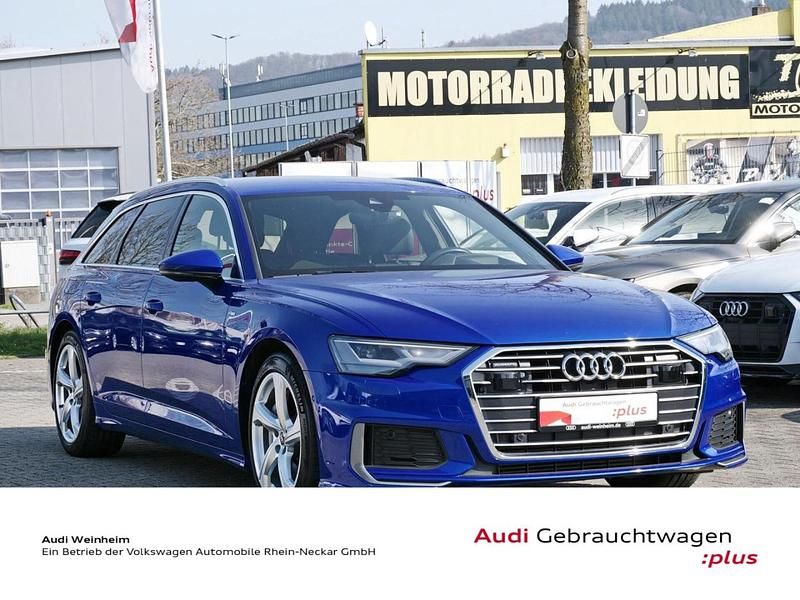 Gebraucht Audi A6 S-Line 299 PS (219 kW) 2022 Ultrablau metallic Kombi