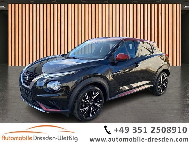 Gebraucht Nissan Juke 114 PS (83 kW) 2021 Black/fuji sunset red SUV
