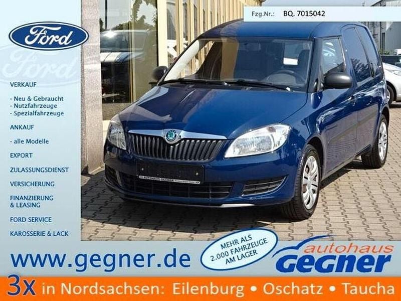 Gebraucht Skoda Roomster 69 PS (50 kW) 2012 Blau Van / Kleinbus