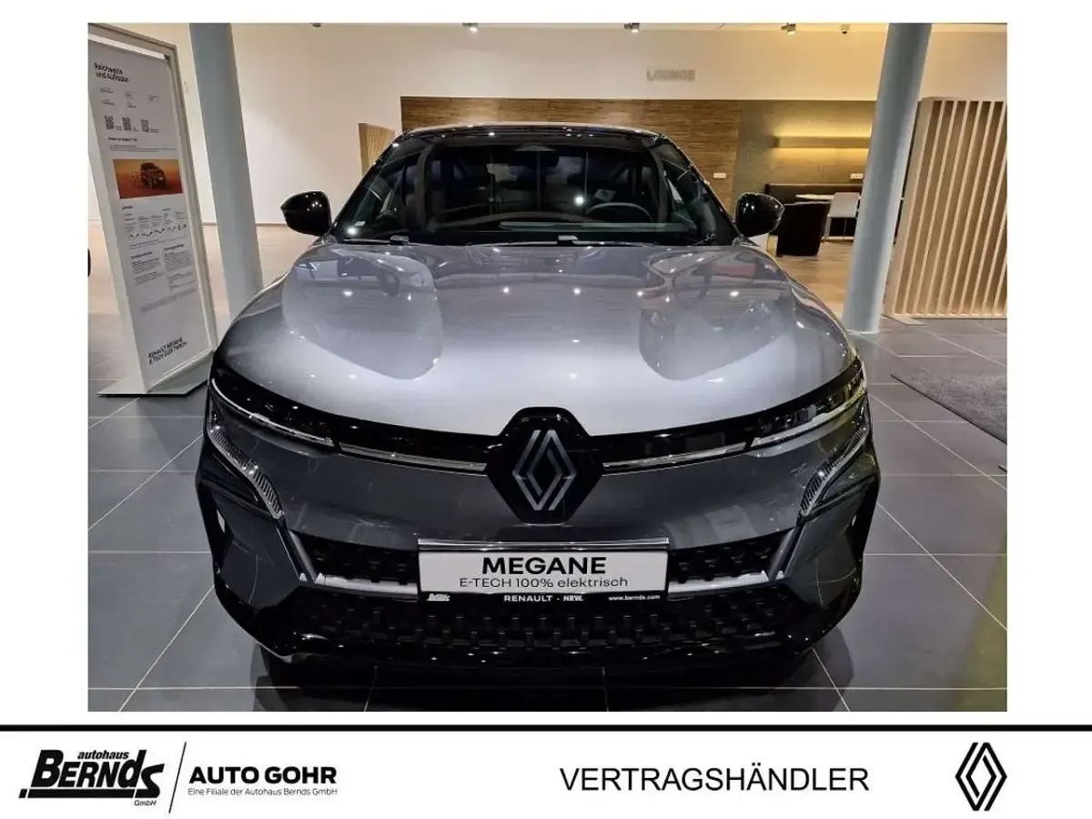 Ny Renault Megane E-Tech Komfort 160 kW (218 HK) 2025 Grå Sedan