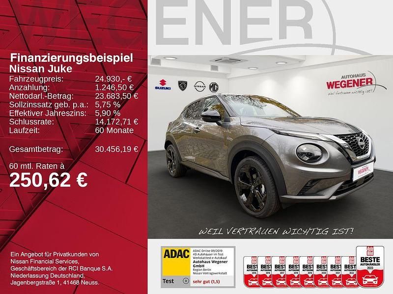 Gebraucht Nissan Juke 360º 114 PS (83 kW) 2024 Dark grey SUV