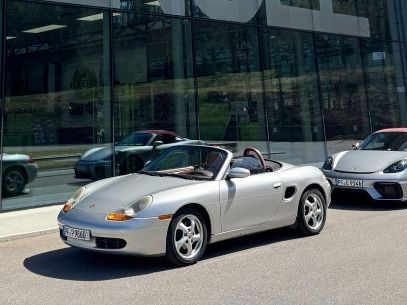 Silber Gebraucht 1997 Porsche Boxster Cabrio | 15.500 € (Fairer Preis) - Bild 1/3