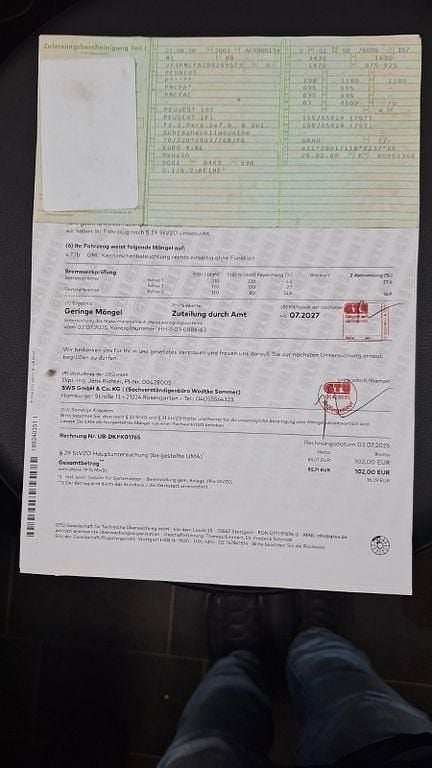 Silber Gebraucht 2008 Peugeot 107 Urban Move Kleinwagen | 2.200 € (Fairer Preis) - Bild 1/4
