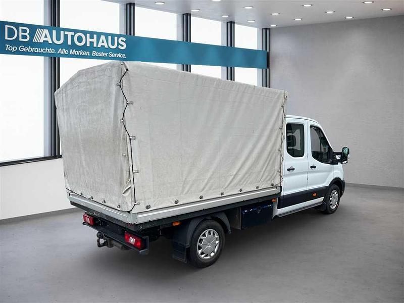 Gebraucht Ford Transit Trend 131 PS (96 kW) 2021 Weiß Limousine