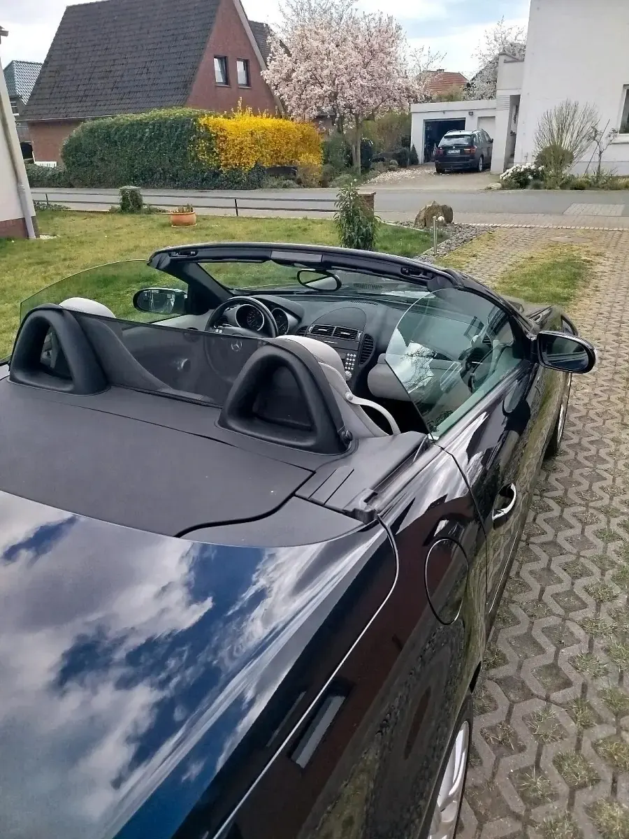 Gebraucht Mercedes SLK200 163 PS (119 kW) 2005 Schwarz Cabrio