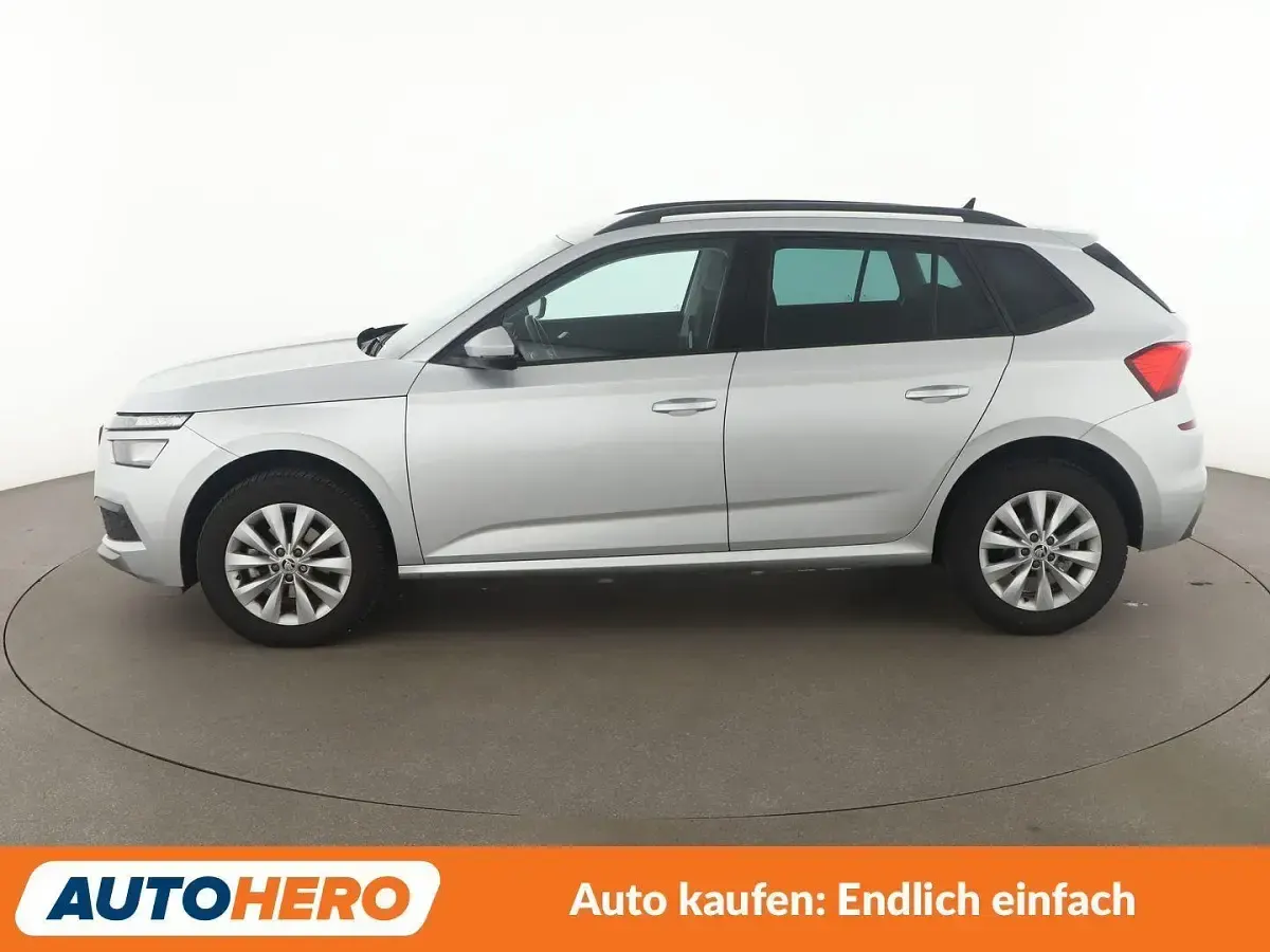 Gebraucht Skoda Kamiq Ambition 150 PS (110 kW) 2021 Silber SUV