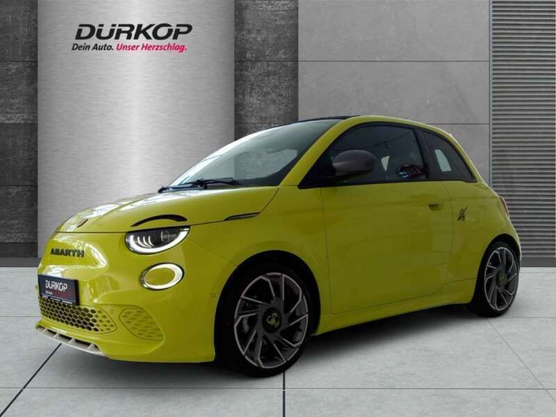 Acid green Neu 2025 Abarth 500C Turismo Cabrio | 38.990 € (Fairer Preis) - Bild 1/4