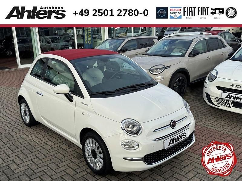 Weiss Gebraucht 2021 Fiat 500C Dolcevita Cabrio | 14.990 € (Fairer Preis) - Bild 1/4
