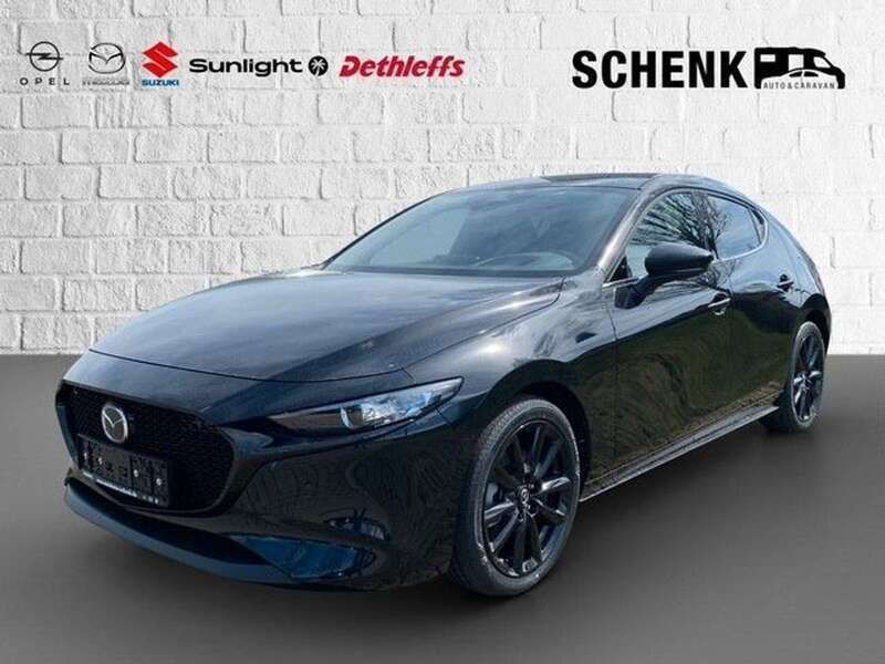 Jet black Gebraucht 2025 Mazda 3 Homura-Line Limousine | 24.990 € (Fairer Preis) - Bild 1/4