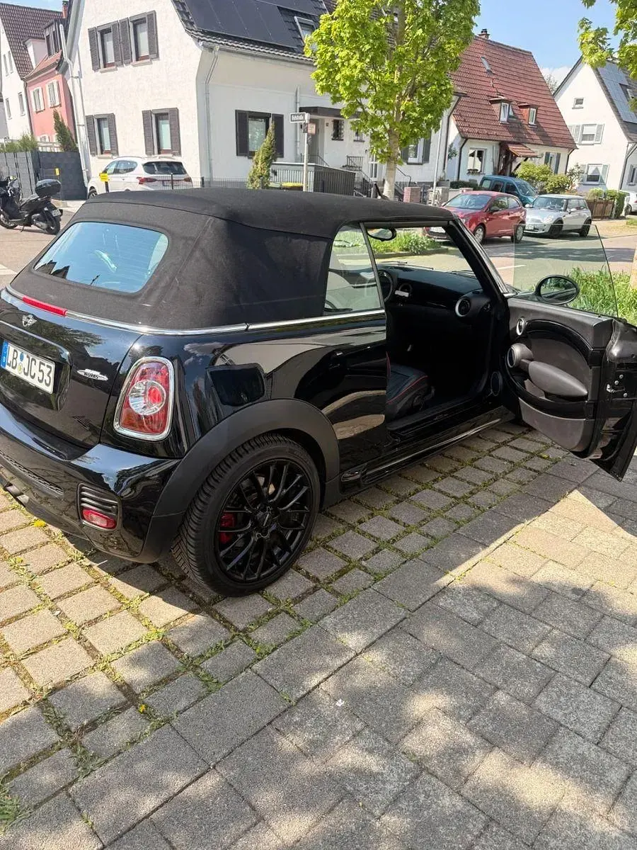 Brugt Mini John Cooper Works Cabriolet 211 HK (155 kW) 2013 Sort Cabriolet