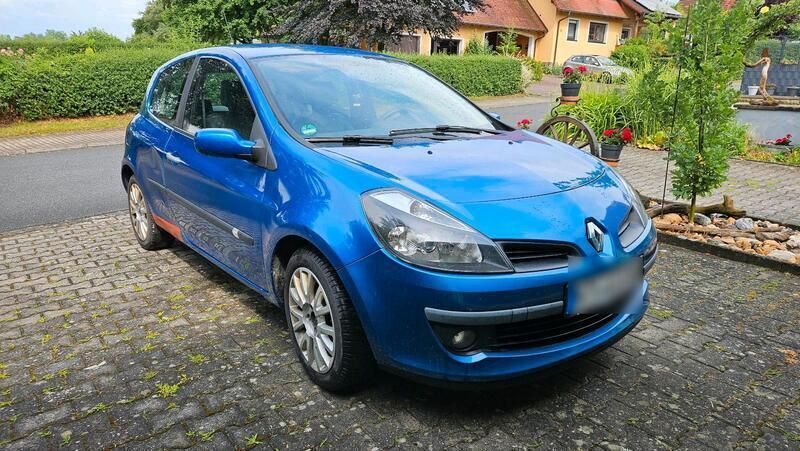 Blau Gebraucht 2006 Renault Clio II Kleinwagen | 600 € (Superpreis) - Bild 1/4