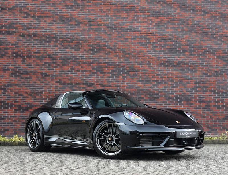 Schwarz Gebraucht 2023 Porsche 911 Targa 4 Cabrio | 199.950 € - Bild 1/4