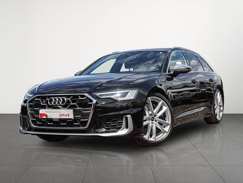 Schwarz (brillantschwarz) Gebraucht 2024 Audi S6 Sport Kombi | 55.870 € - Bild 1/4