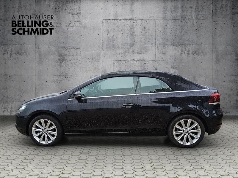 Gebraucht VW Golf Cabriolet Trendline 105 PS (77 kW) 2011 Schwarz Cabrio