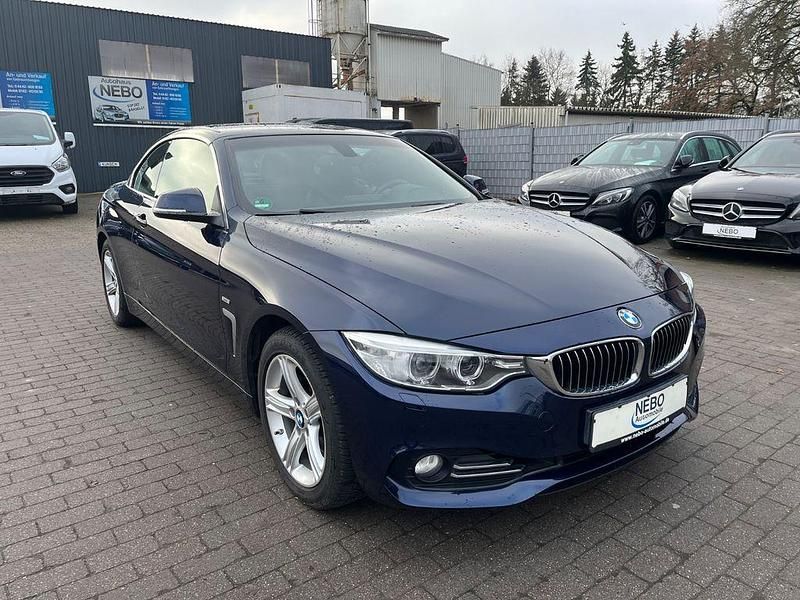Gebraucht BMW 428 Luxury Line 245 PS (180 kW) 2014 Blau Cabrio